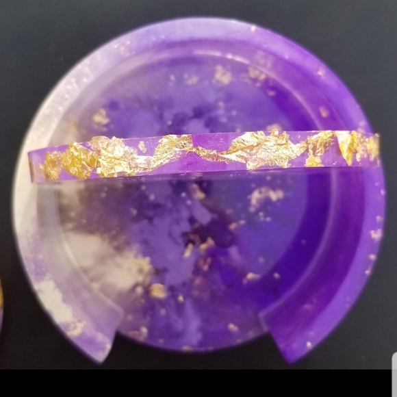 Handmade coaster set - Picture 2 of 4